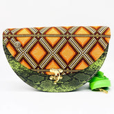Katlego Green Snake Skin