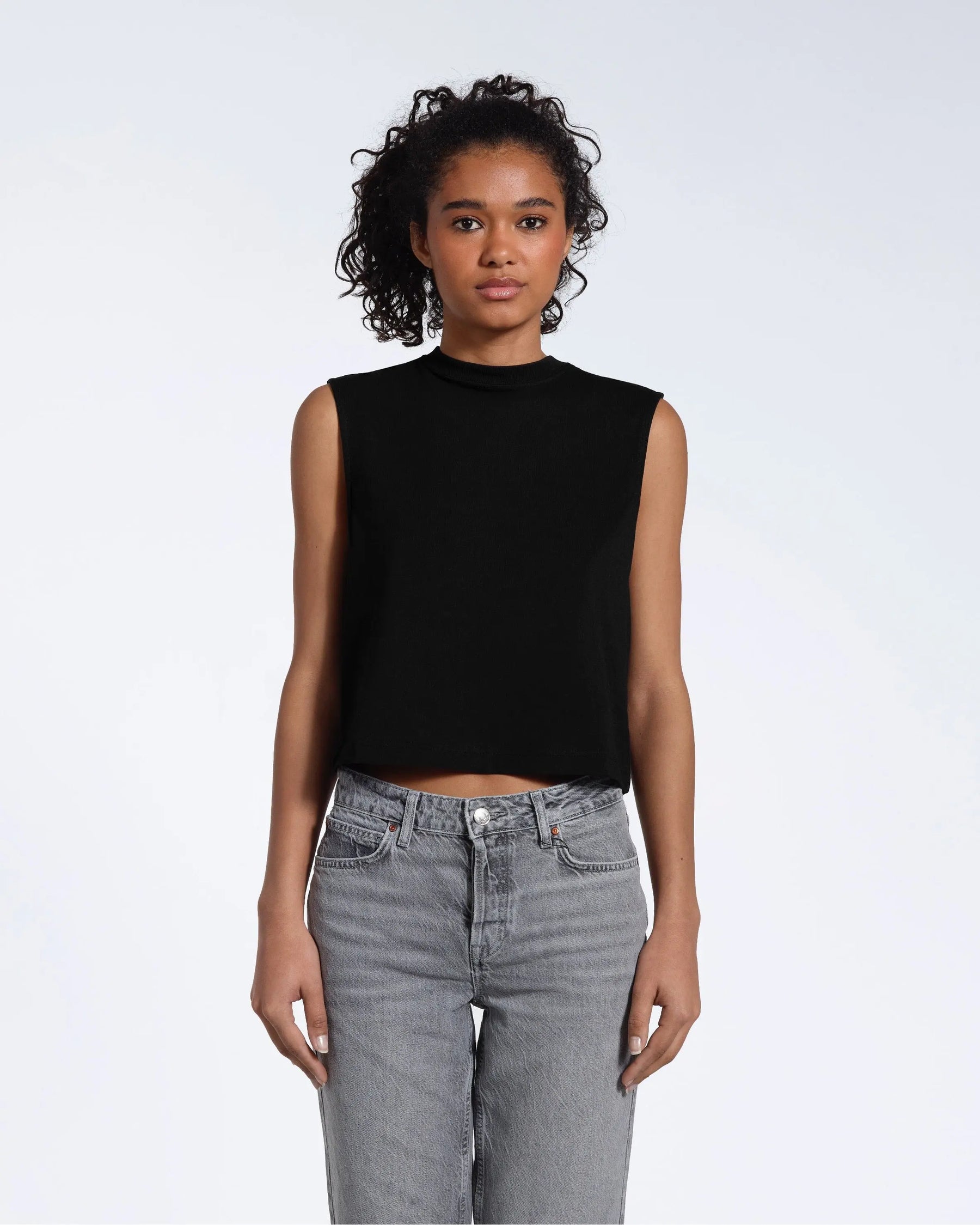 Crew Neck Tank Top