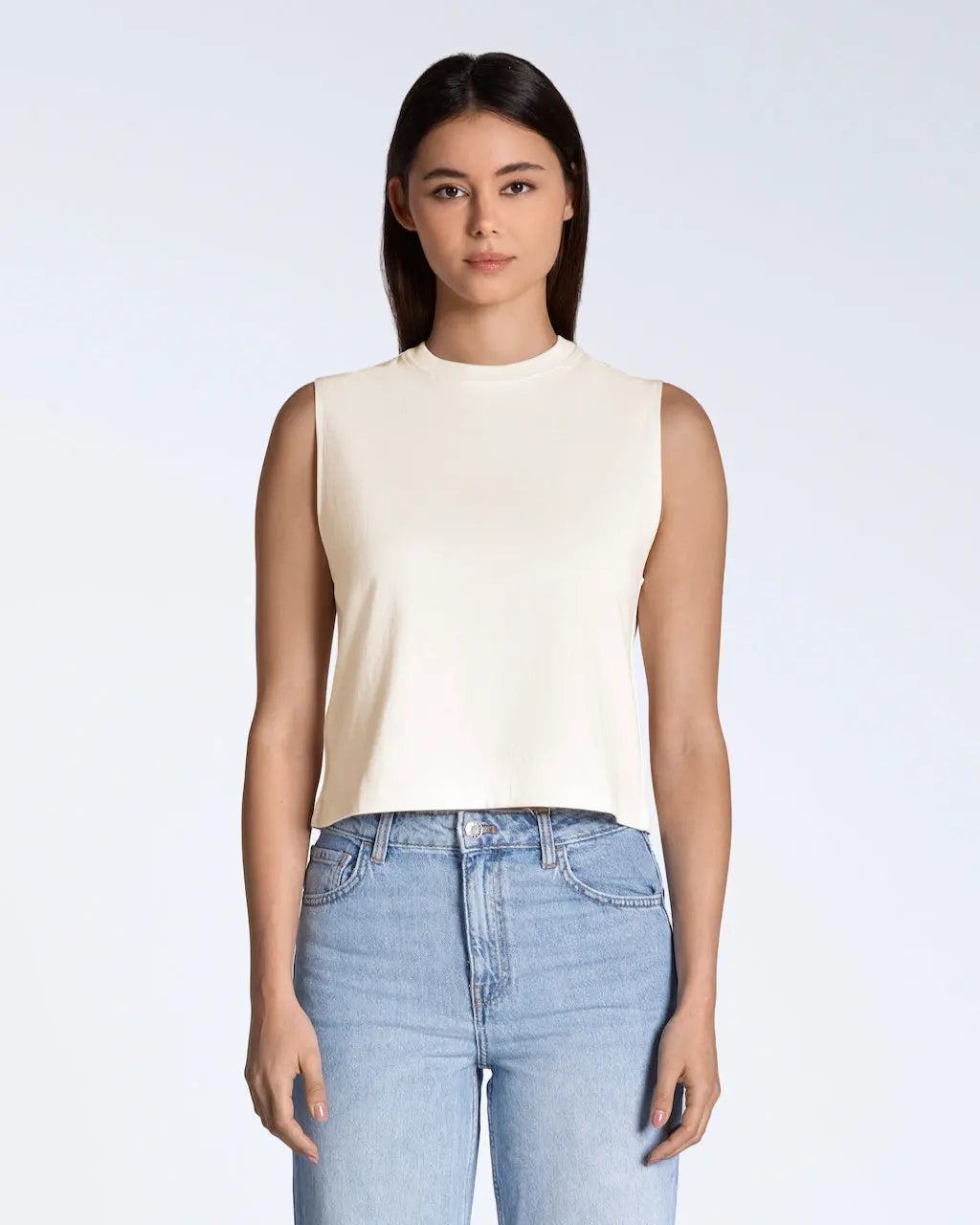 Crew Neck Tank Top