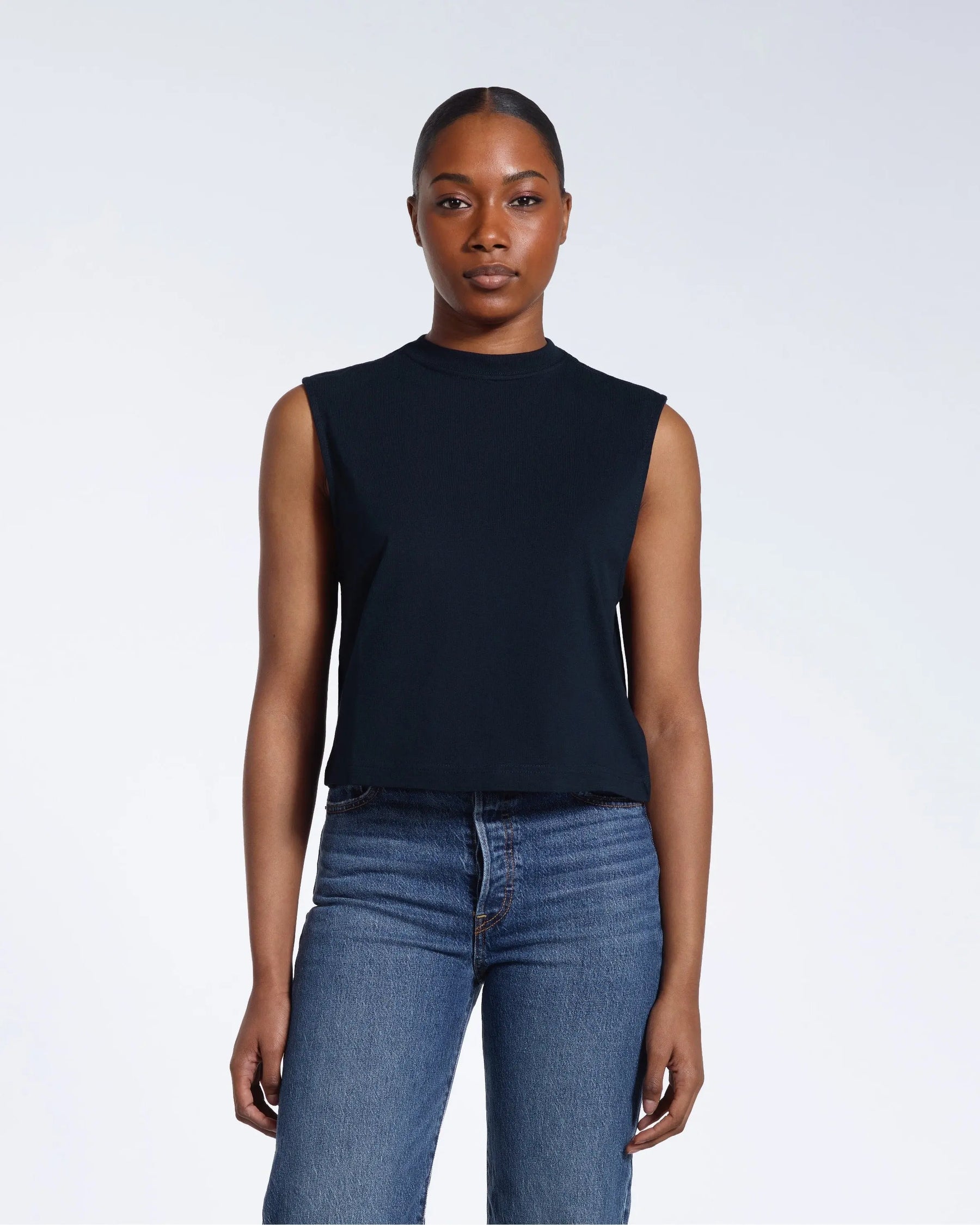 Crew Neck Tank Top