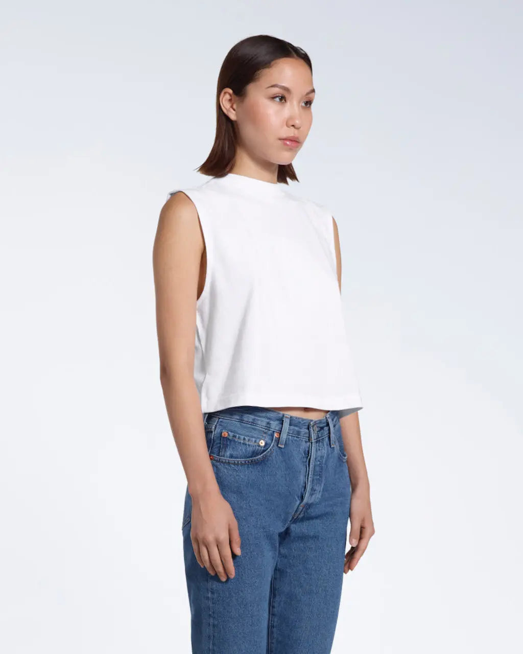 Crew Neck Tank Top