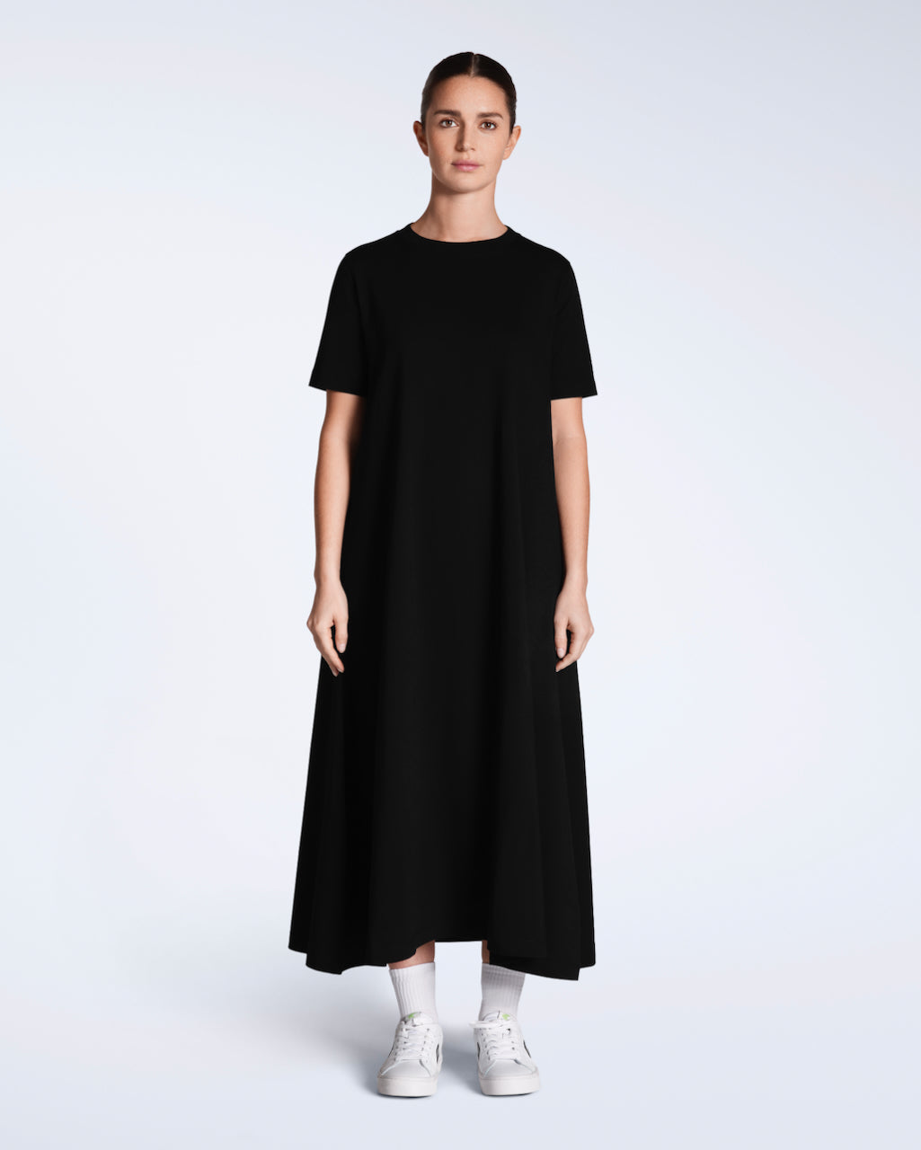 Long Line Organic T-Shirt Dress