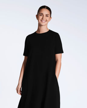 Long Line Organic T-Shirt Dress