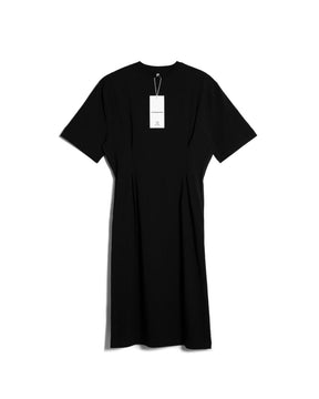 Pleated Waist Organic T-Shirt Dress