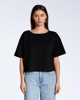 Wide Boat Neck T-Shirt