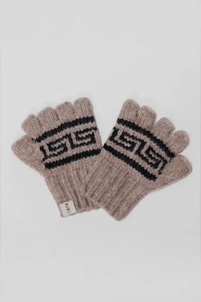 Sari alpaca fingerless gloves
