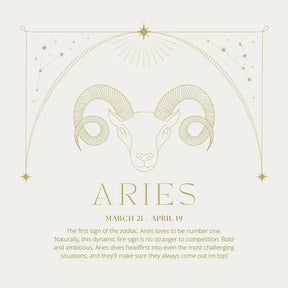 Aries Zodiac Necklace