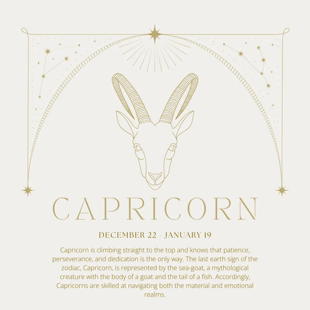 Capricorn Zodiac Necklace