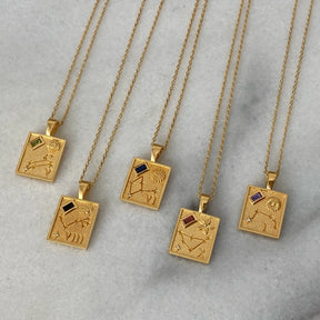 Virgo Zodiac Necklace