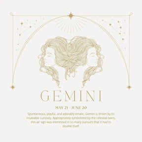 Gemini Zodiac Necklace
