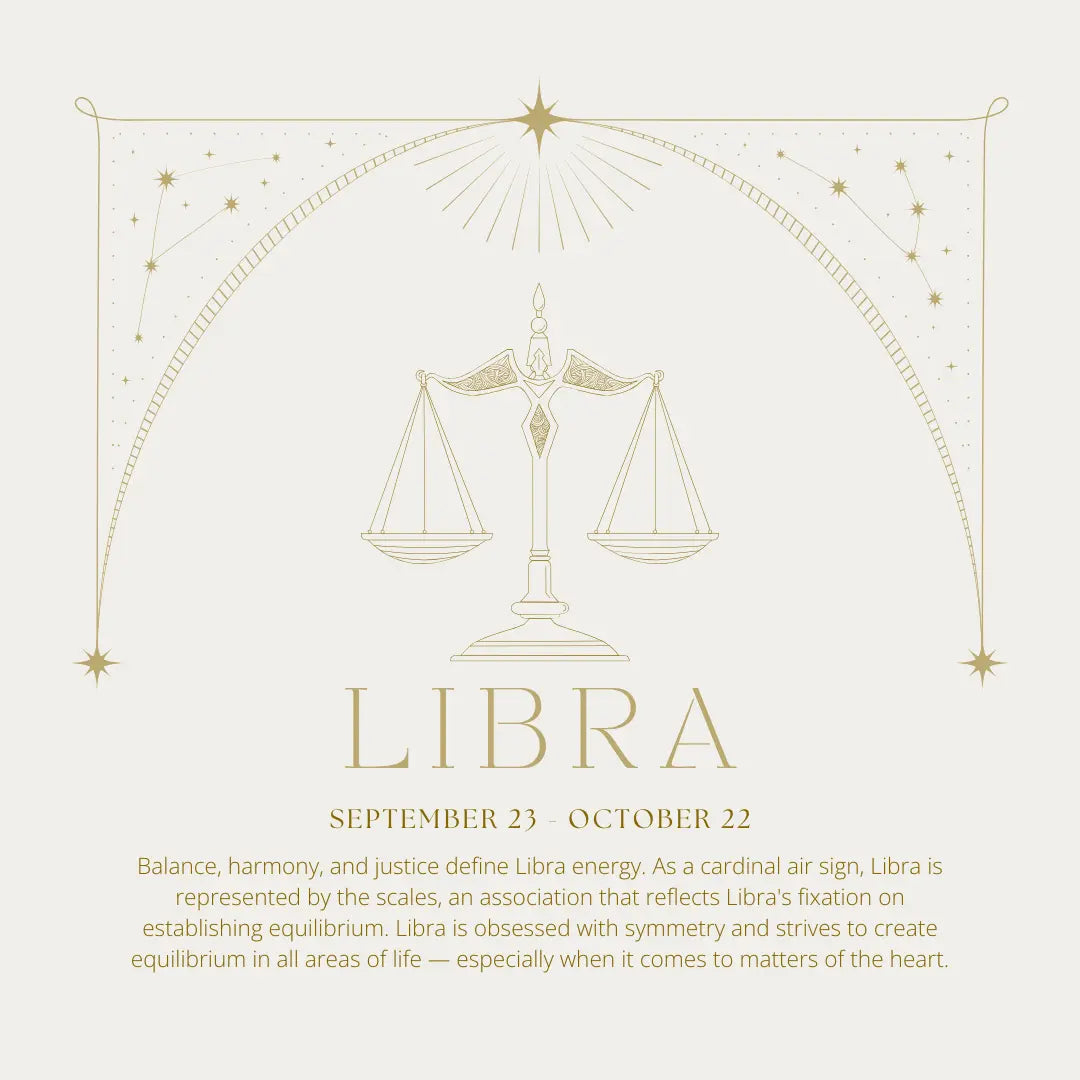 Libra Zodiac Necklace
