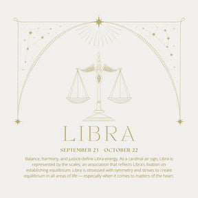 Libra Zodiac Necklace