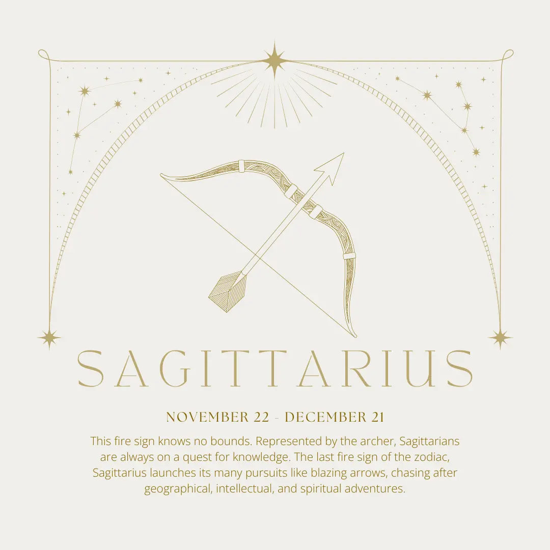 Sagittarius Zodiac Necklace