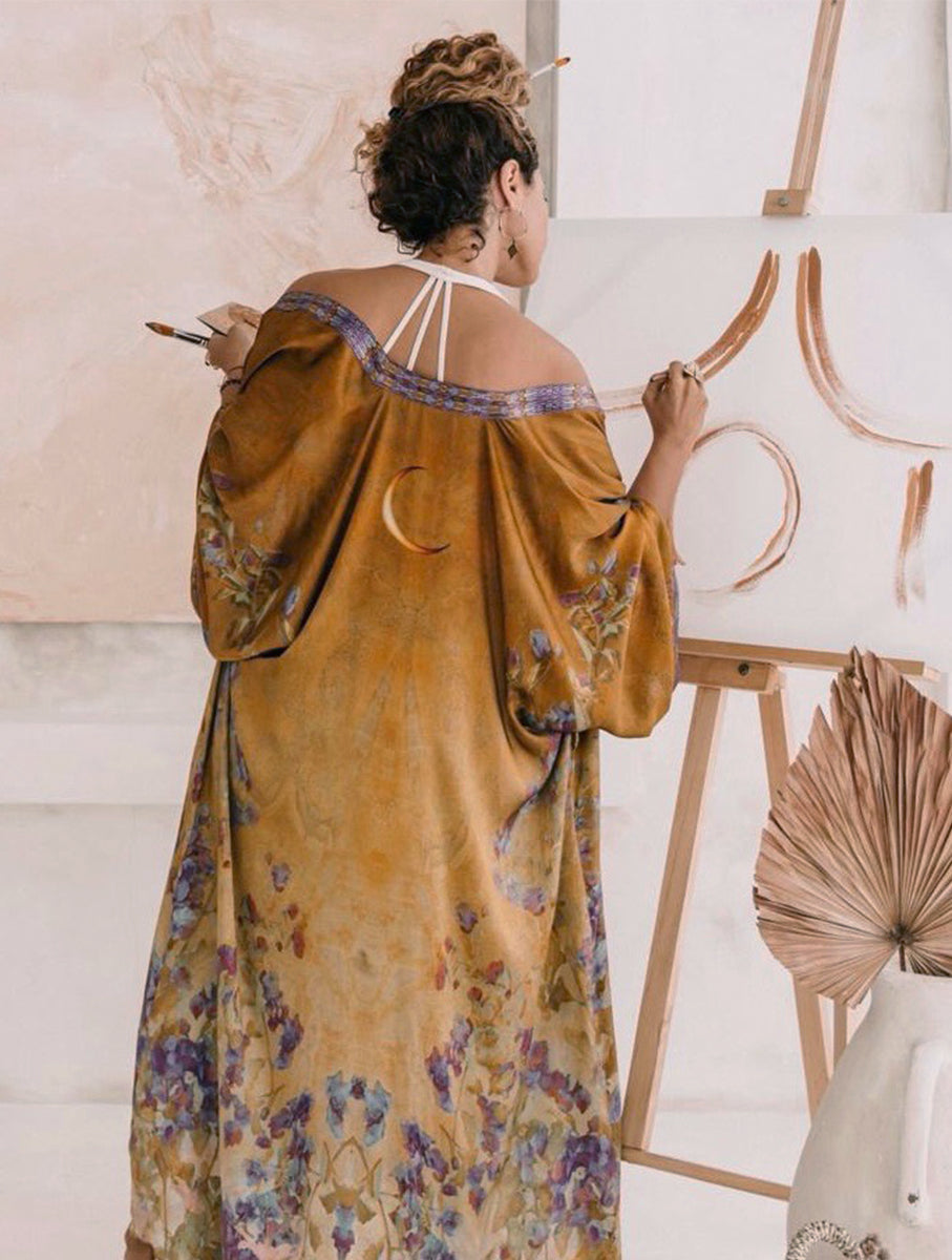 The Muse - Luxury Silk Robe
