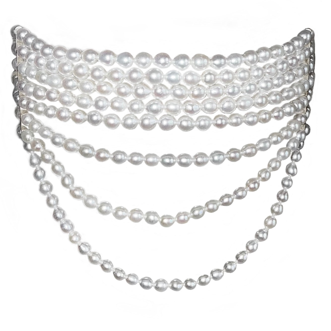 THE ‘’VICTORIA’’ PEARL CHOKER NECKLACE