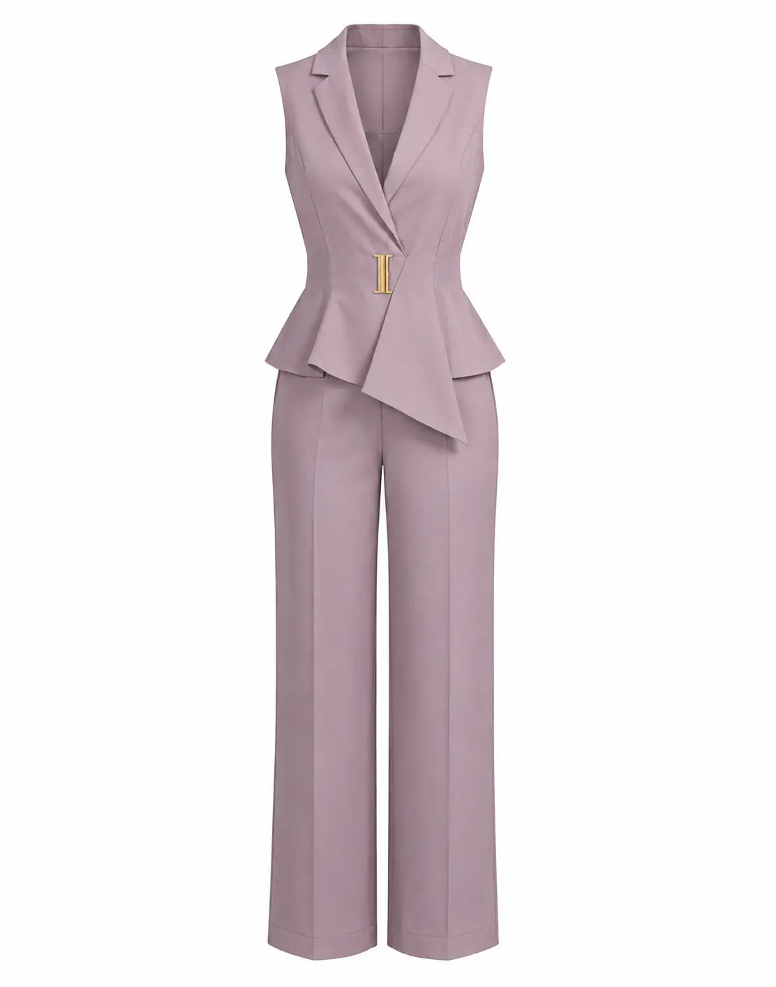 Salmon Pink Waist Coat & Trouser