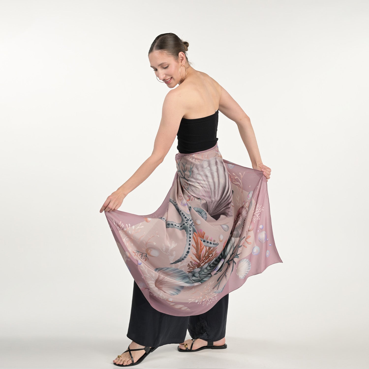 Shells And Pearls Scarf