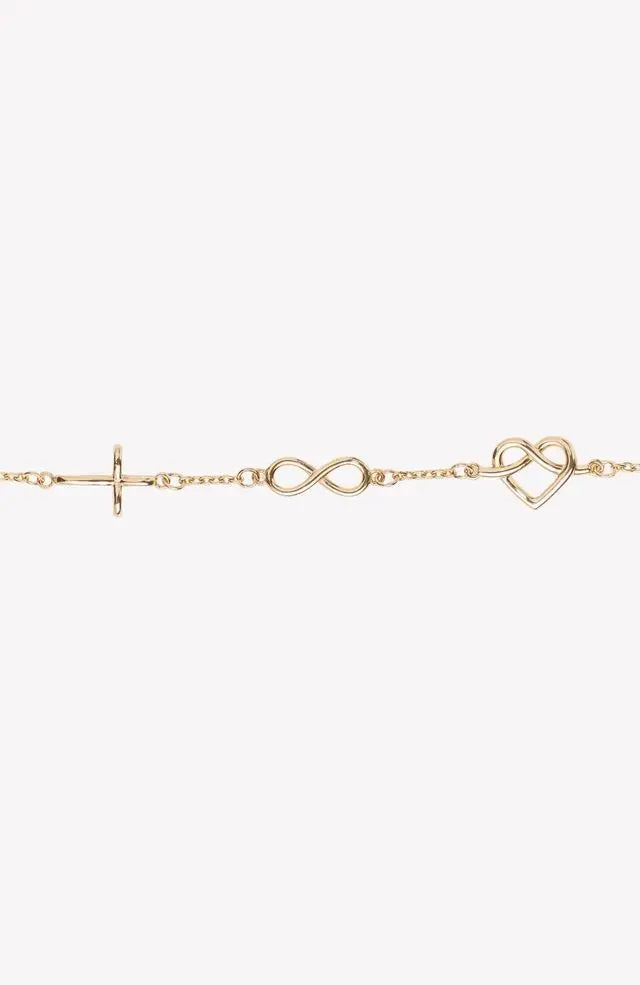 Faith, Hope, Love Bracelet