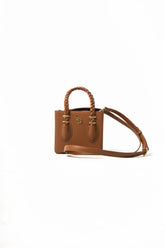Boxy Tote With Gold Hardware
