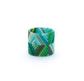 COLOR GEOMÉTRICO Miyuki Beaded Ring