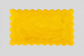 Resin Scallop Rectangular Cheese Board - 14 Inches