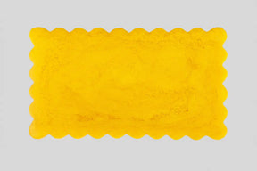 Resin Scallop Rectangular Cheese Board - 14 Inches