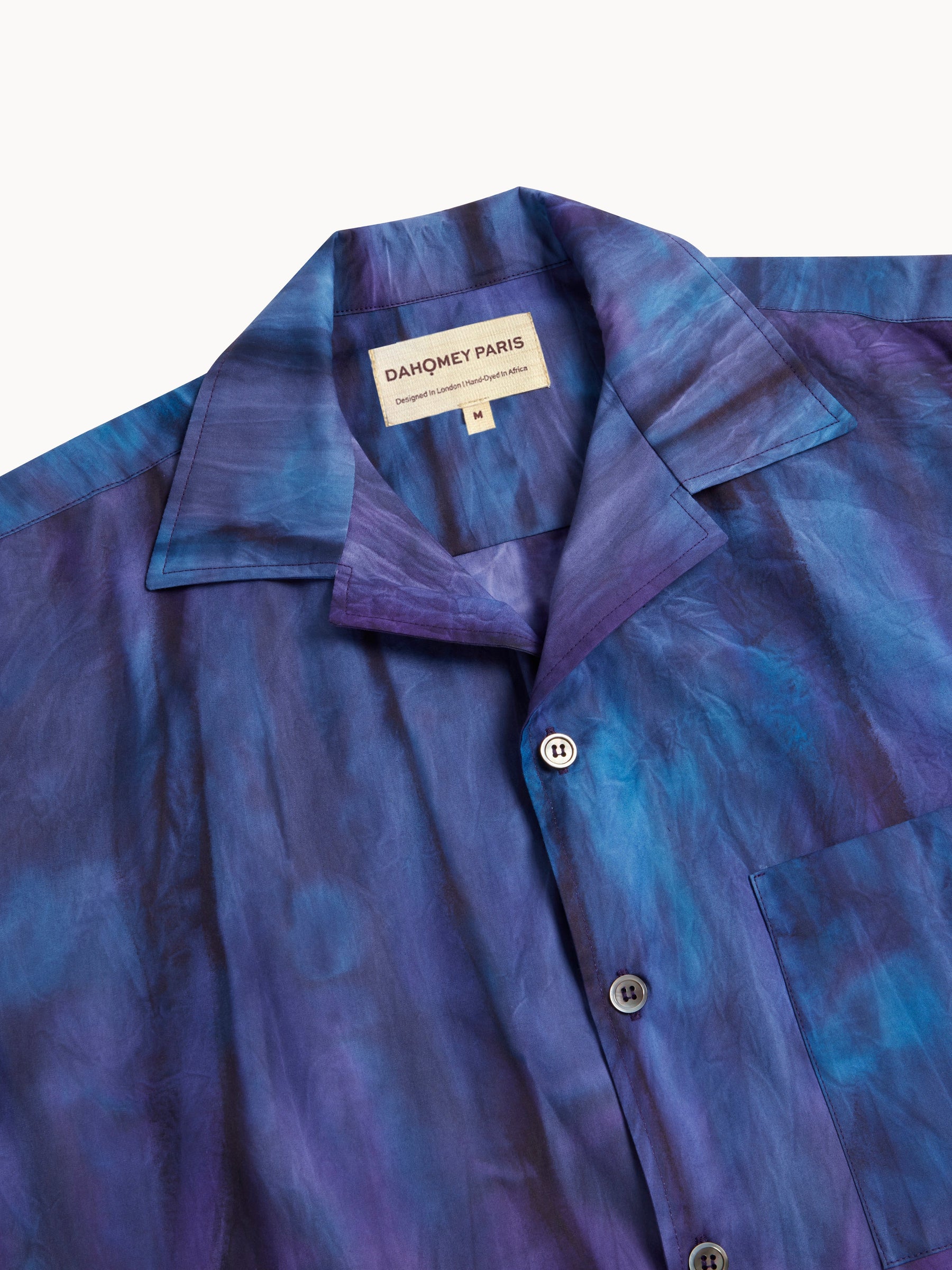 Roscoff Sun-Faded Camp Collar Shirt