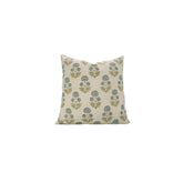 Boho Decor Block Print Linen Blend Pillow Cover - Rishi