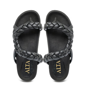 CORINNA BLACK SANDALS