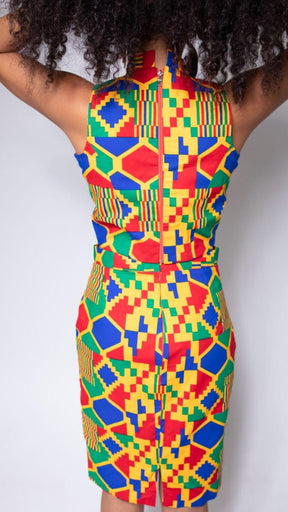 Ogiri Crop Top and Skirt Set