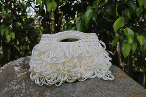 Gala Dalí Crochet Handbag -  Luxury Handcrafted Hand Bag Inspired by Salvador Dalí | Ethical Fashion from Ecuador