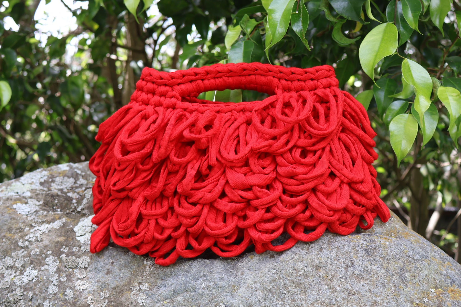Gala Dalí Crochet Handbag -  Luxury Handcrafted Hand Bag Inspired by Salvador Dalí | Ethical Fashion from Ecuador