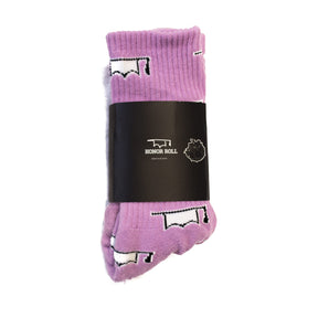 Collegiate Socks - Lilac