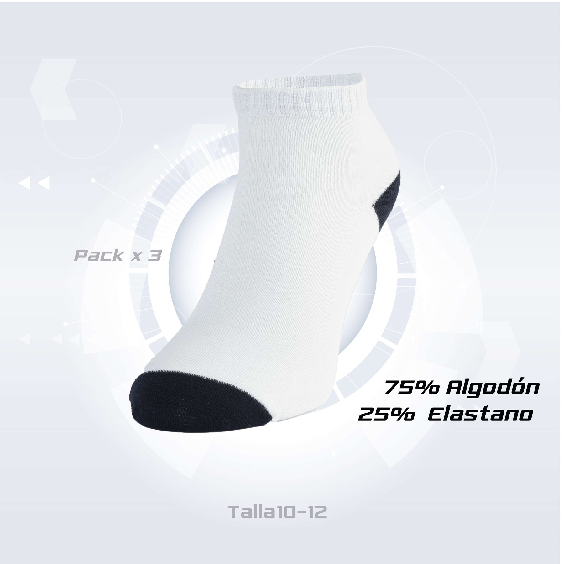 PACK DE 3 MEDIAS TOBILLERAS