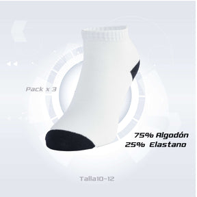 PACK DE 3 MEDIAS TOBILLERAS