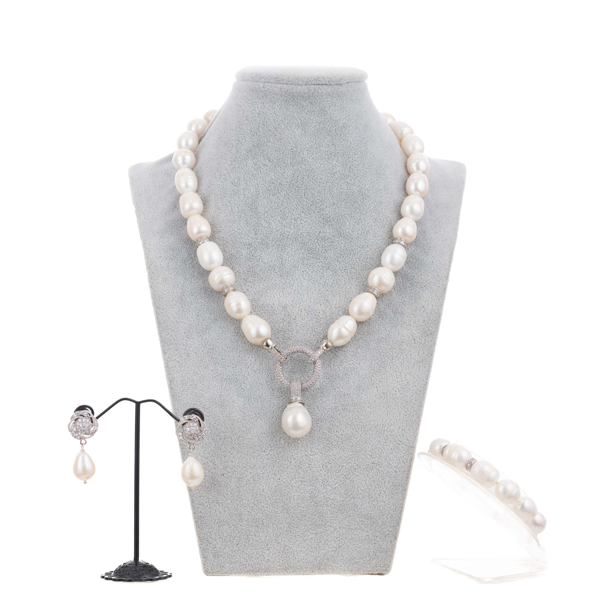 Adun Pearl Necklace Set