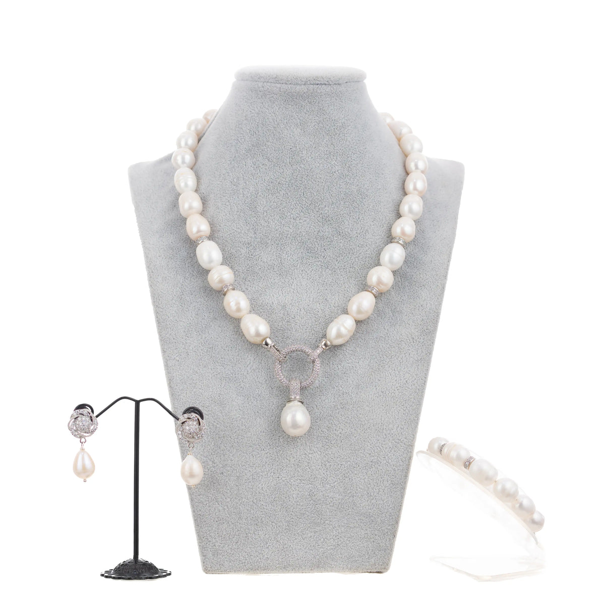 Adun Pearl Necklace Set