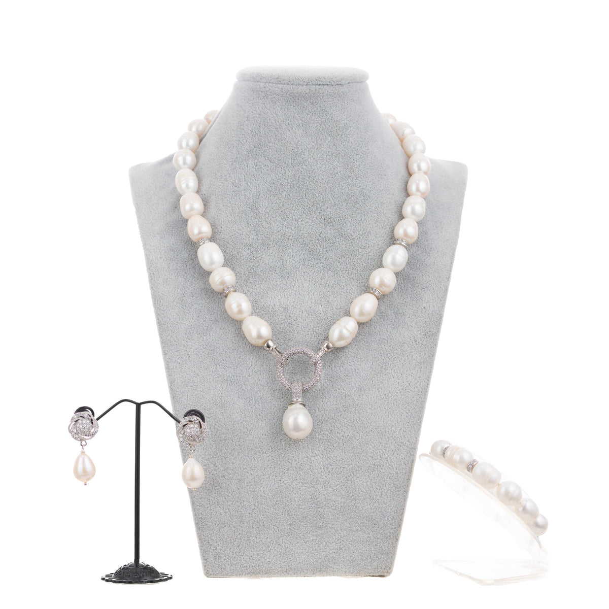 Adun Pearl Necklace Set