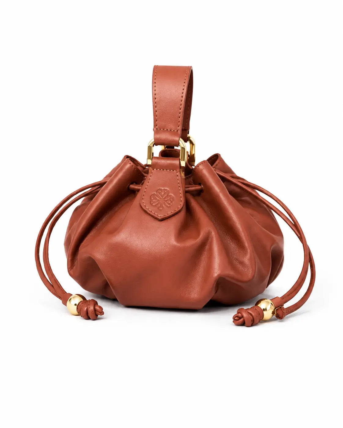 Lunaire Smooth Leather Crossbody Bag