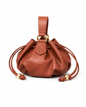 Lunaire Smooth Leather Crossbody Bag