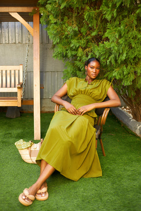 Oriri midi skirt