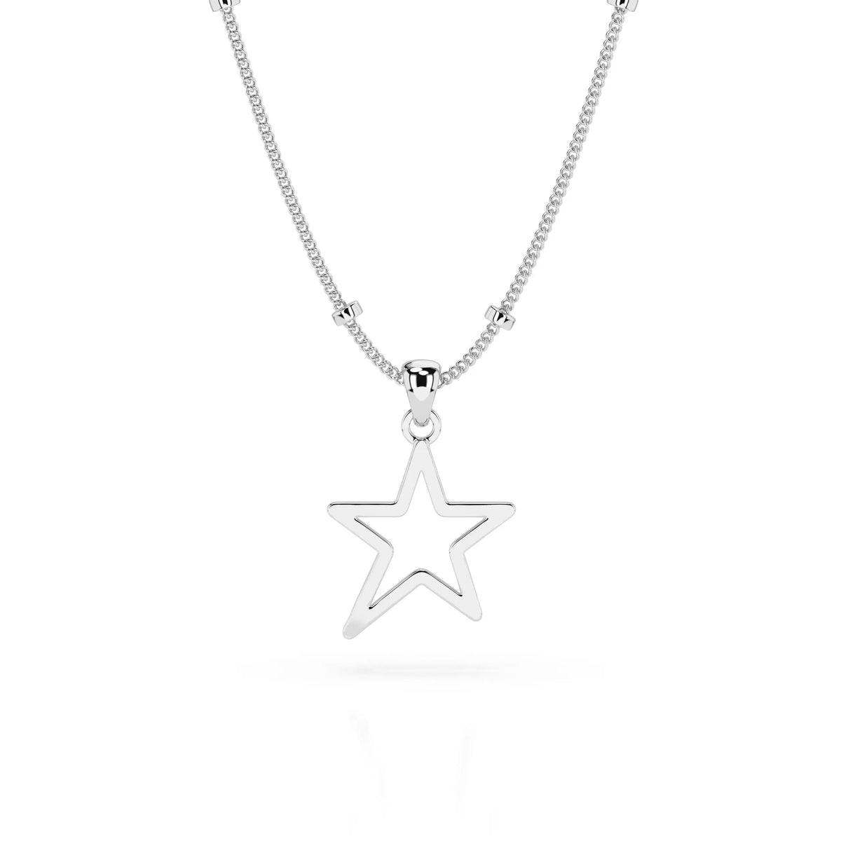MAXI North Star Sterling Silver Necklace