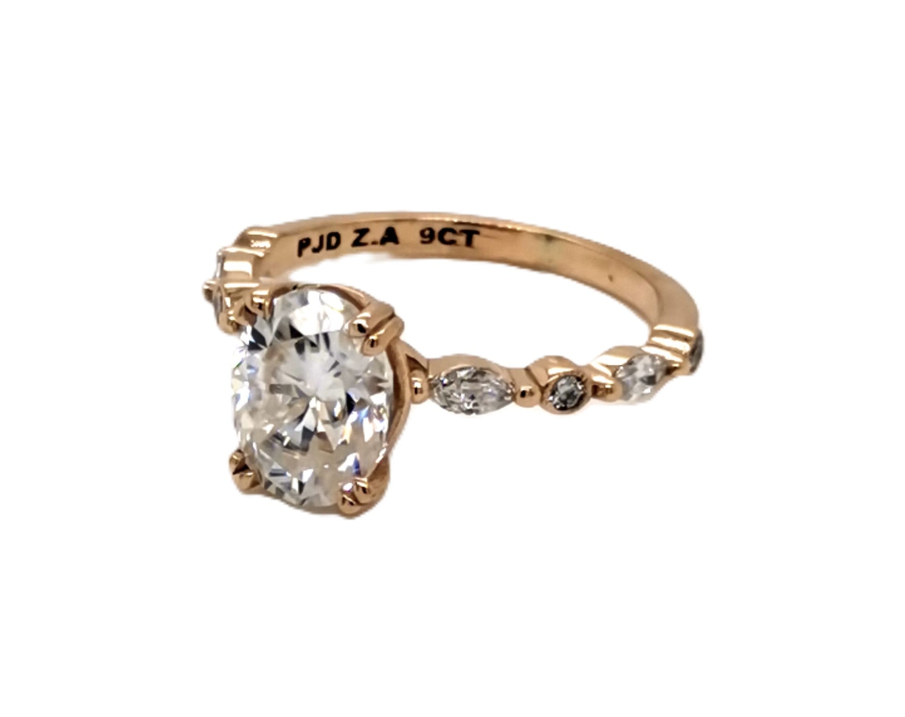 Oval Diamond Ring