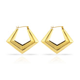 Mona Lisa Door Knocker Earrings