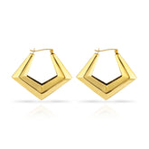 Mona Lisa Door Knocker Earrings
