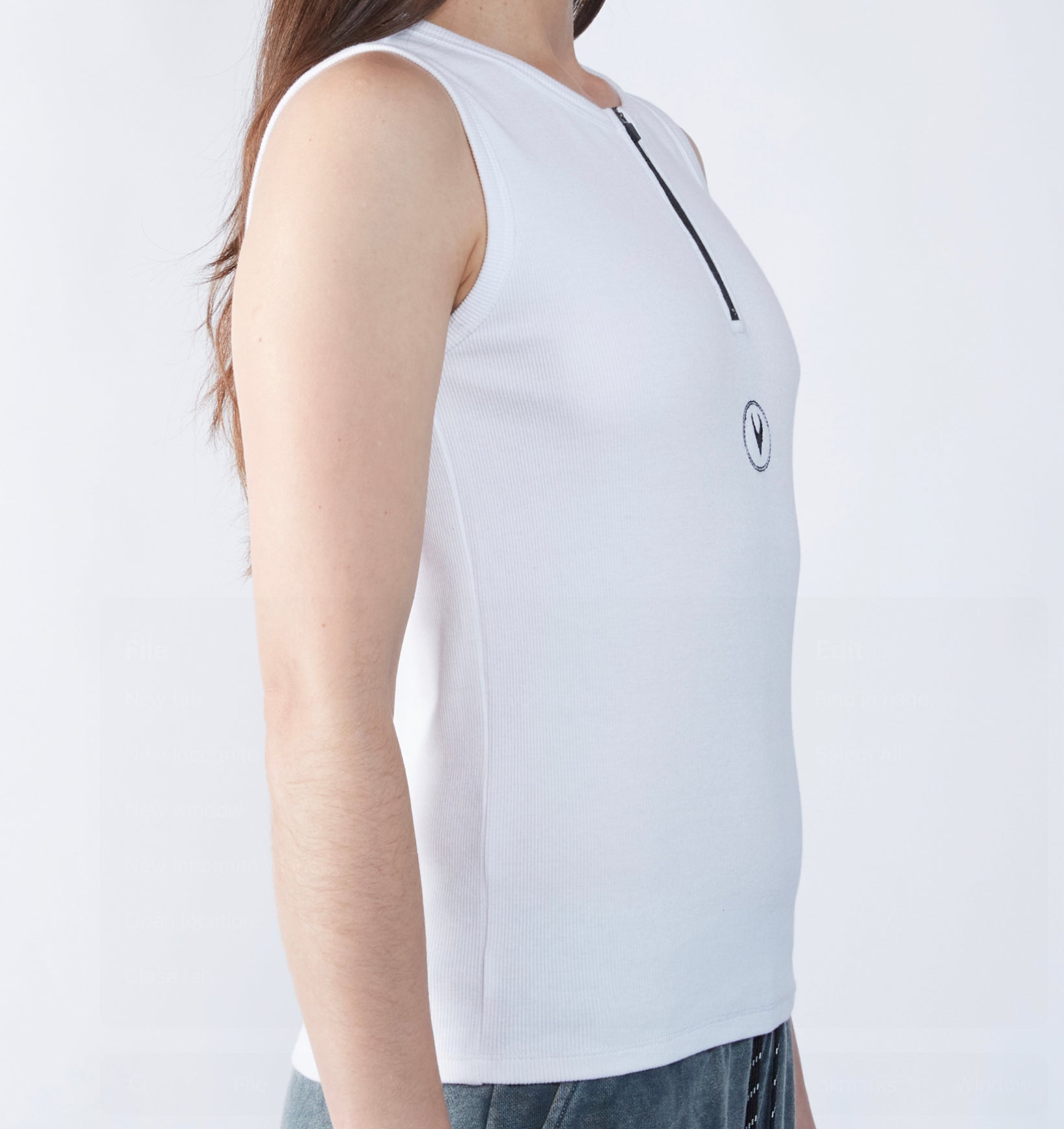 Essential Zipper Tank