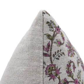 Hand Block Print Thick linen designer Pillow Cover- Varanasi