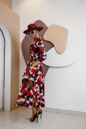 Nwayioma Wrap Dress