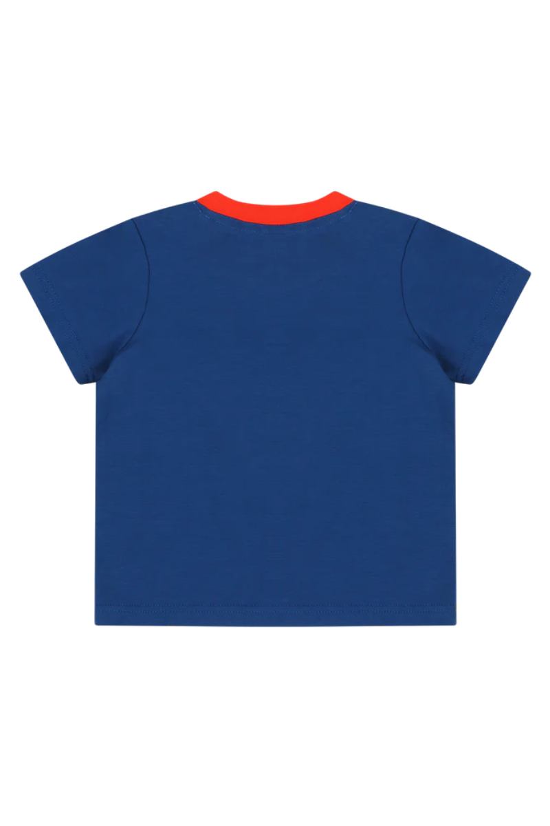 Mixed Up Clothing Kids Suave Solid Short Sleeve Pocket T-Shirt - Sodalite Blue