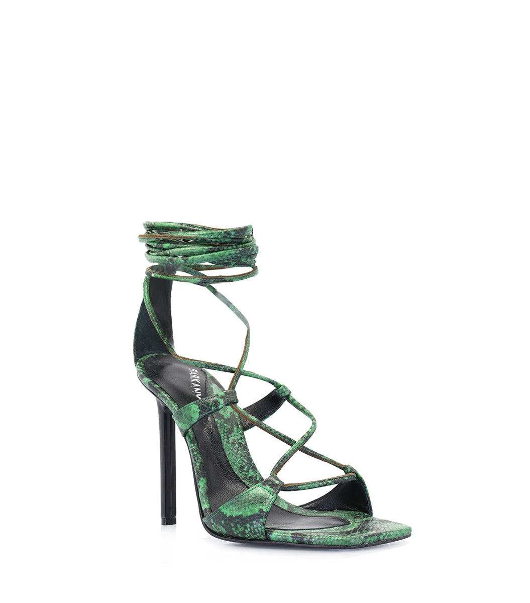 Gorgeous Green Reptile Heels GADOT